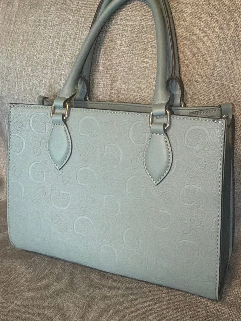 Green GUESS Purse